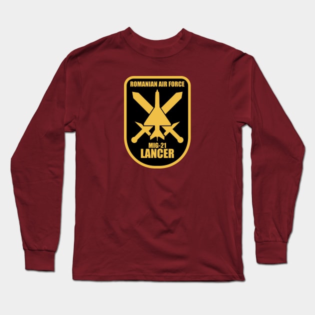 Mig-21 Lancer Long Sleeve T-Shirt by TCP